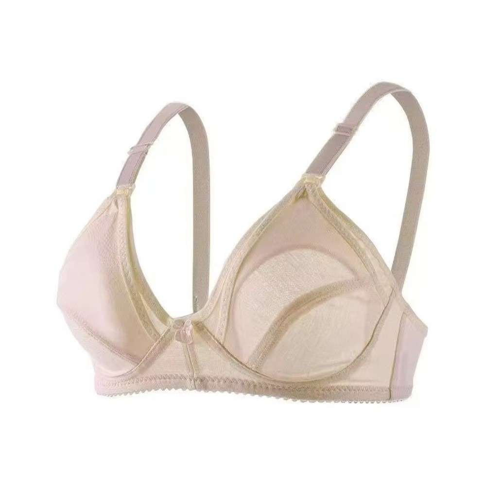 Nursing Bra Sleep - حمالة صدر قطنية للرضاعة بدون أسلاك،
