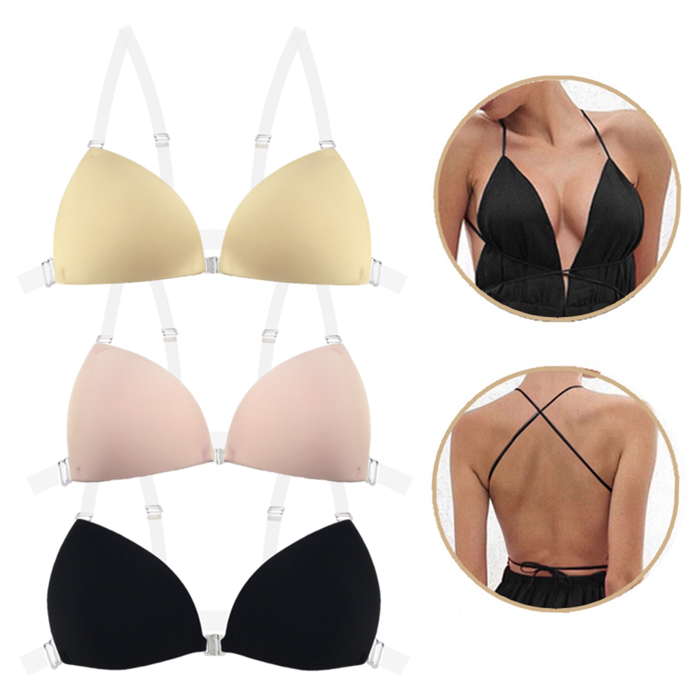 Push Up Bra Padded - حمالة صدر لاصقة للنساء لفساتين الزفاف