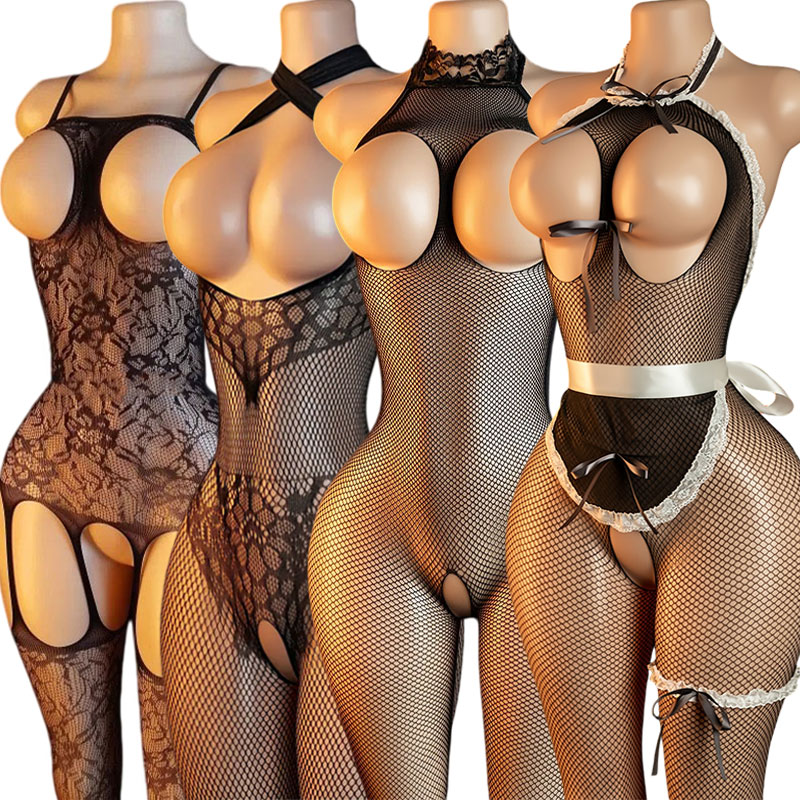 Bodystocking Fishnet - Dirty Toys ملابس داخلية شبكية مثيرة