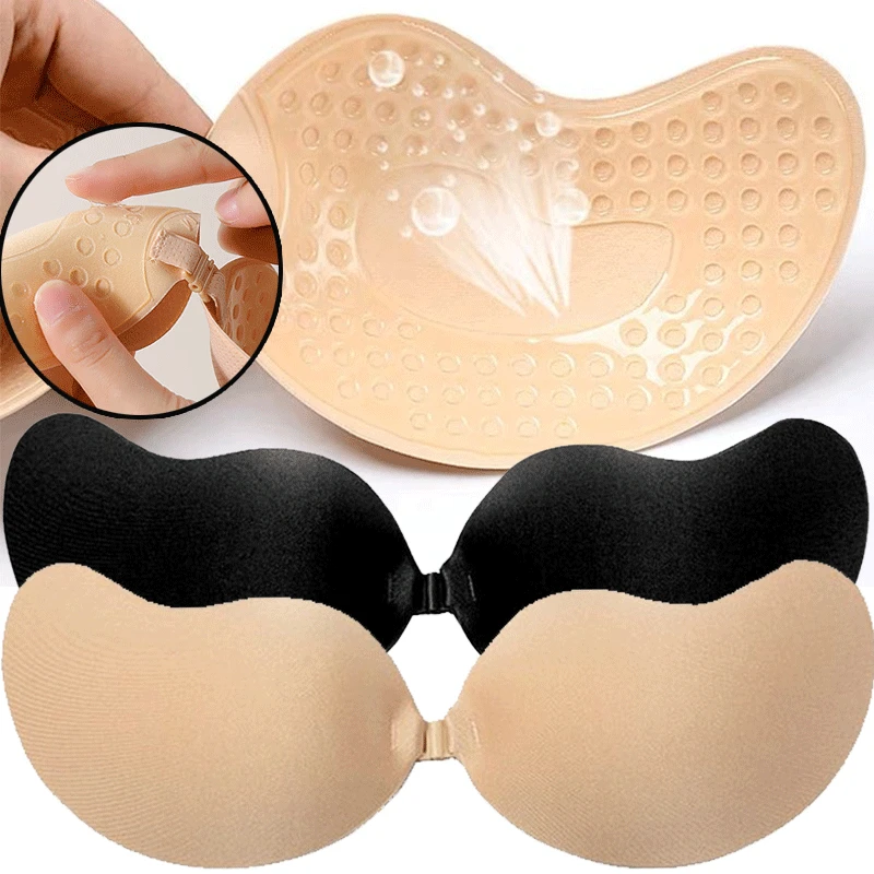 Push Up Bra Padded - أغطية حلمات الثدي اللاصقة القابلة لإعادة