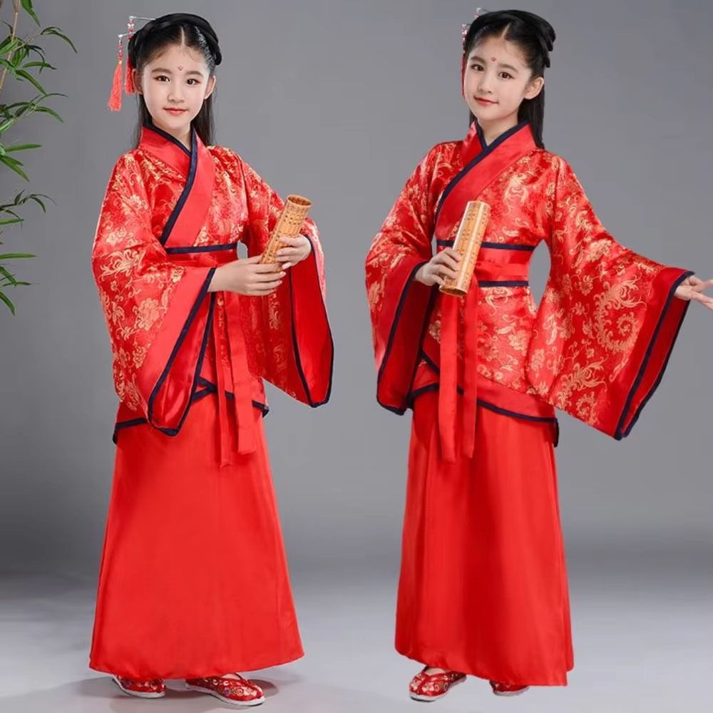 أزياء الأطفال العرقية القديمة  - مراجعة Robe Silk Women وسعره