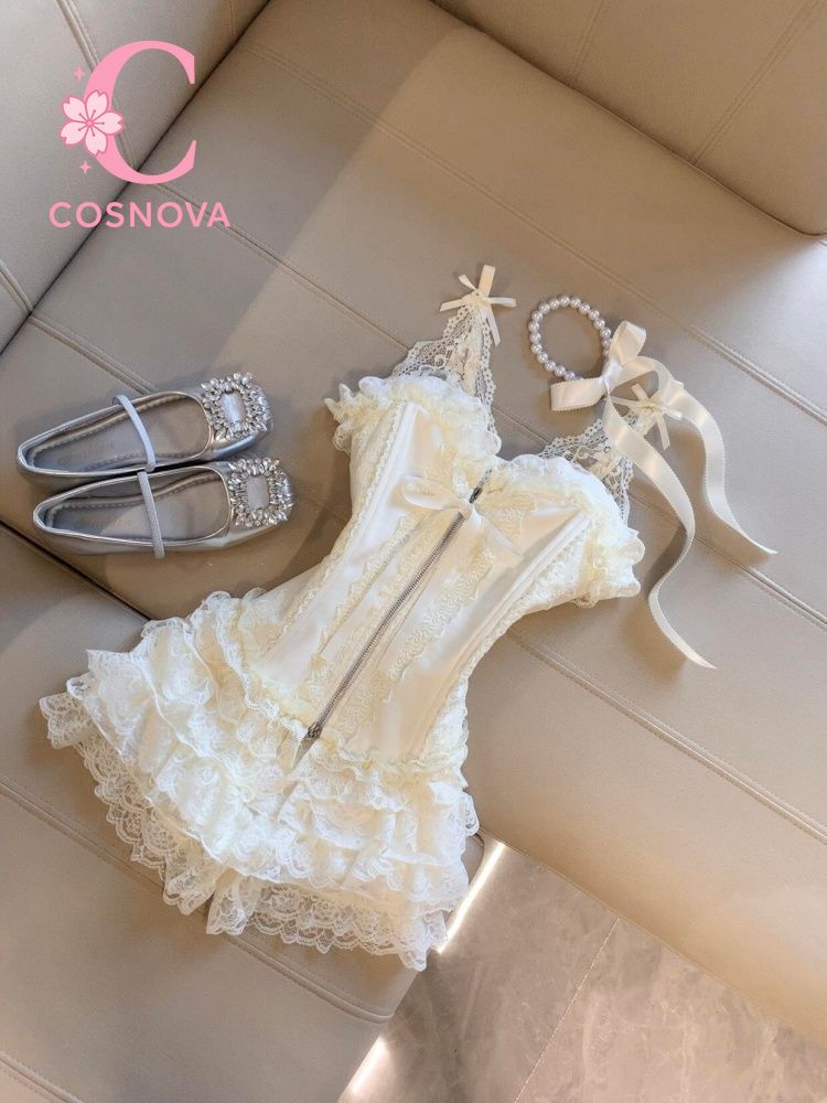 طقم توب دانتيل مثير مع تنورة ق - مراجعة Cami Top Lace وسعره