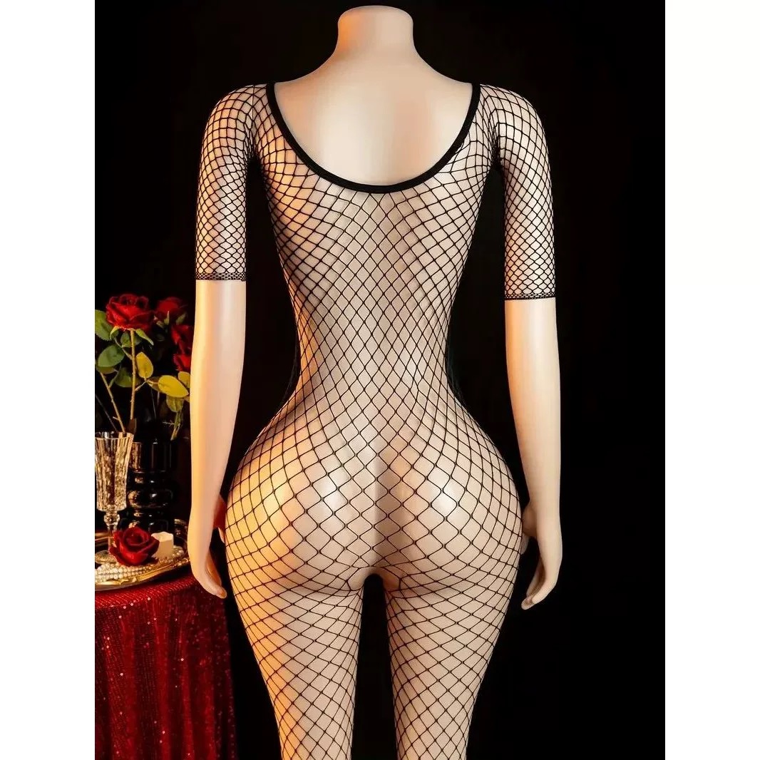 شبكة صيد السمك عبودية Bdsm جوا - مراجعة Bodystocking Fishnet وسعره
