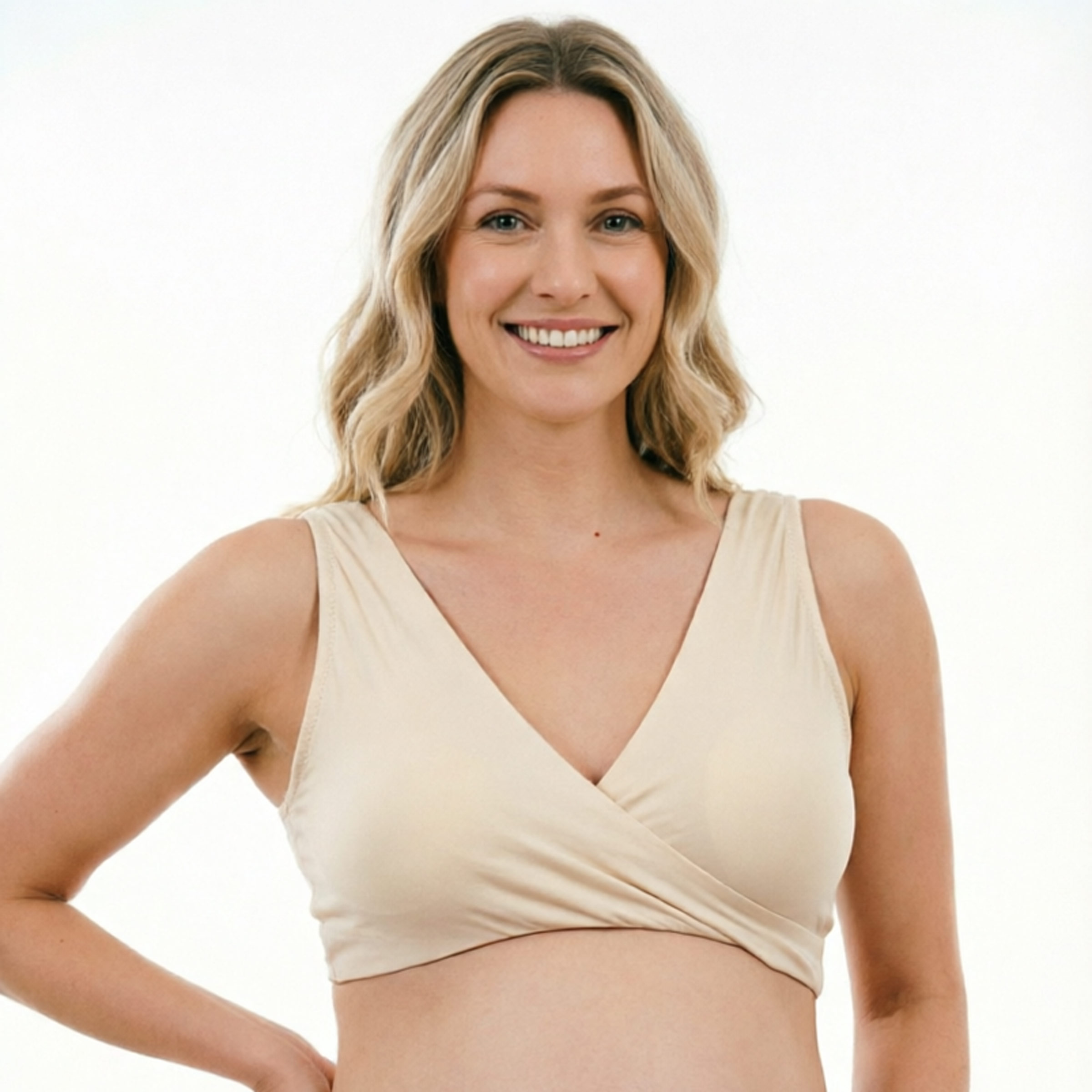 مجموعة أساسية للحوامل 3 في 1:  - مراجعة Nursing Bra Sleep وسعره
