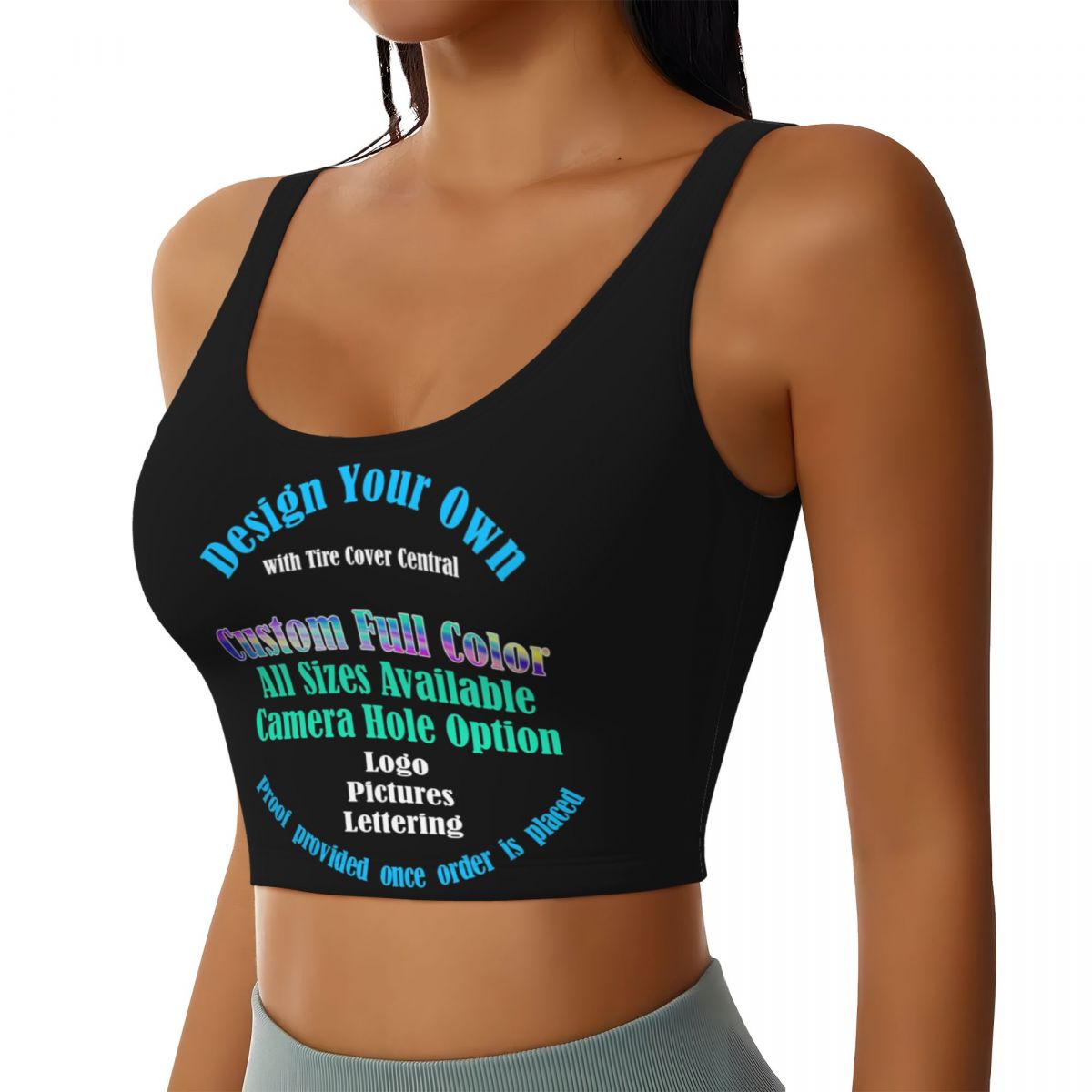 مخصص تأثير عالي مخصص التصميم ا - مراجعة Sports Bra High Impact وسعره