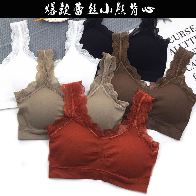 ثلاثية الأبعاد مثير الدانتيل ا - مراجعة Strapless Bra Backless وسعره