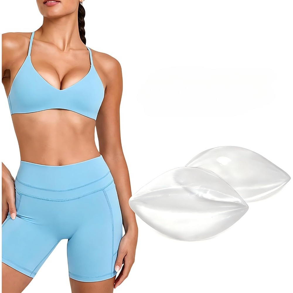 حشوات صدر لاصقة من السيليكون - - مراجعة Push Up Bra Padded وسعره