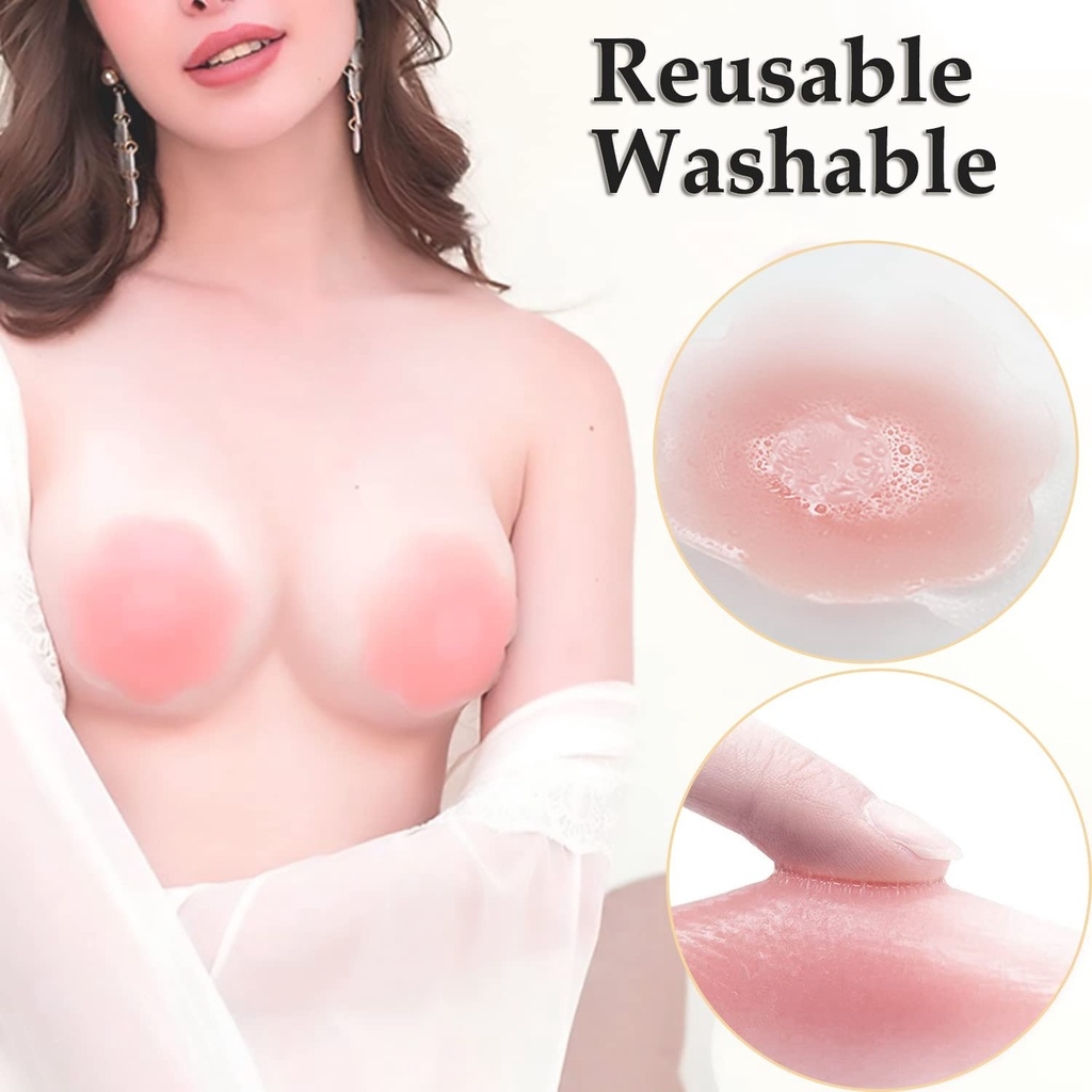 6/12 قطعة غطاء حلمة الثدي اللا - مراجعة Nipple Cover Pasties وسعره