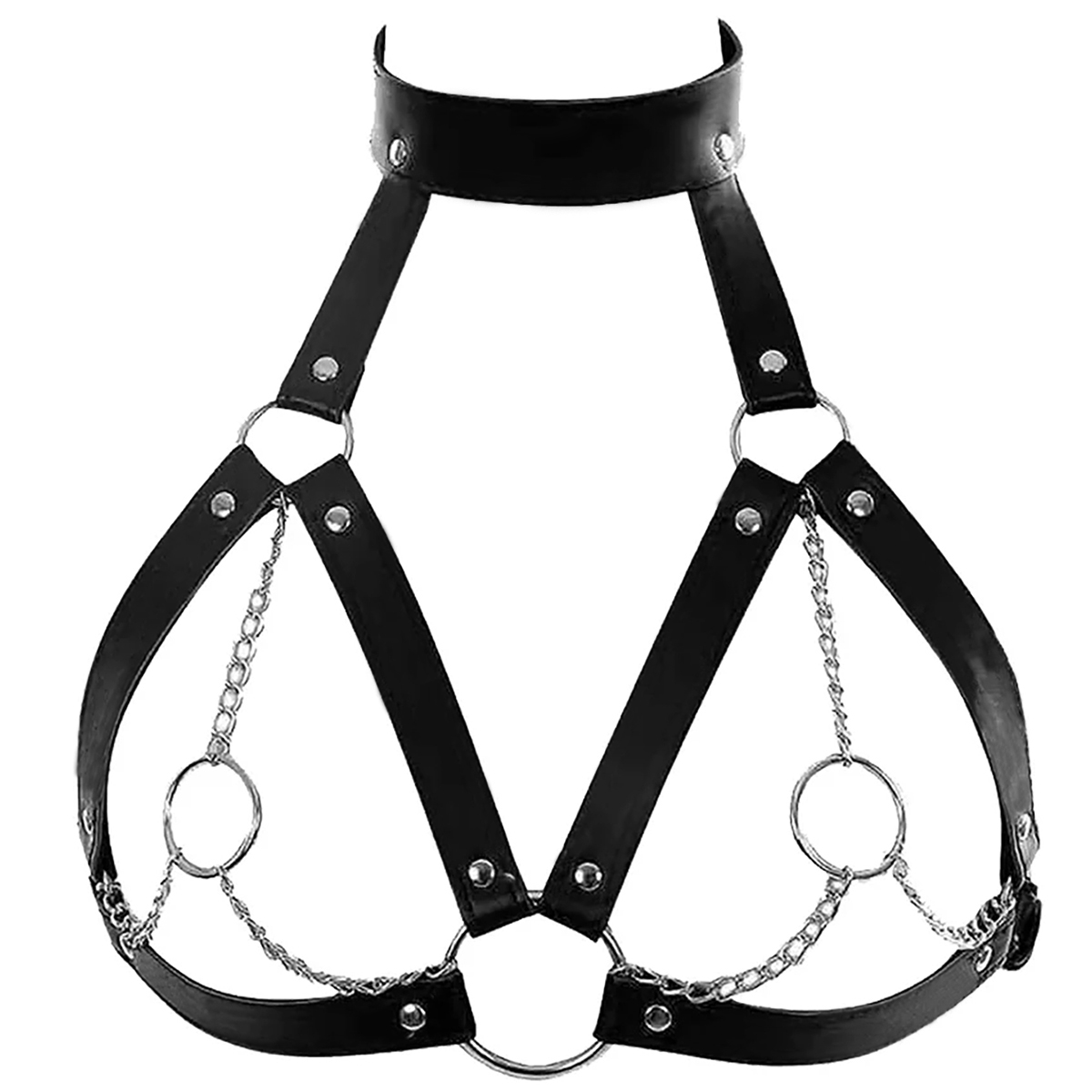 حمالات جلدية القوطية للنساء ،  - مراجعة Garter Belt Set وسعره