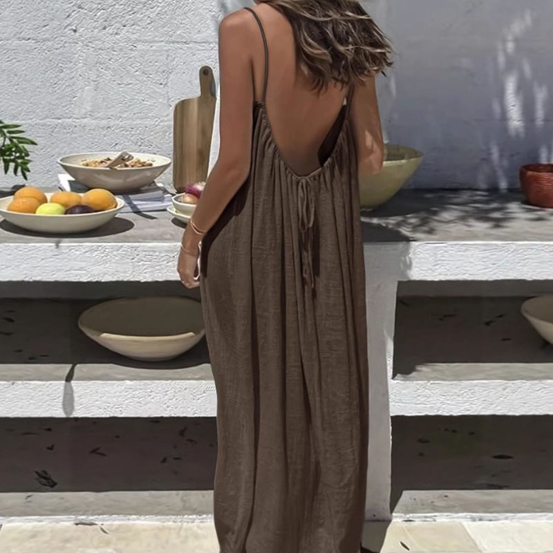 فستان نسائي جديد بدون أكتاف وب - مراجعة Strapless Bra Backless وسعره