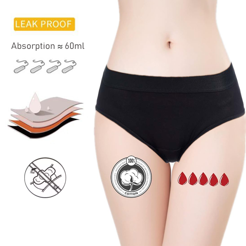 4-Layer ماصة مانعة للتسرب سراو - مراجعة Period Panty Absorbent وسعره